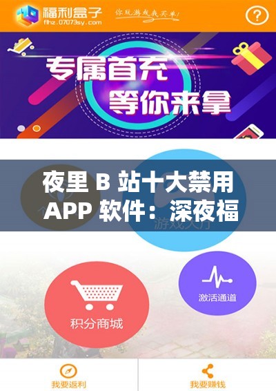 夜里 B 站十大禁用 APP 軟件：深夜福利還是健康隱患？